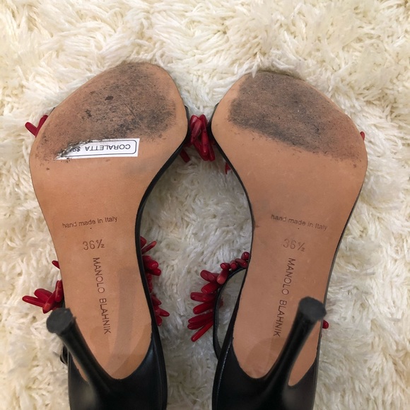 Manolo Blahnik Chaos Sandal size 36.5 - Picture 3 of 3